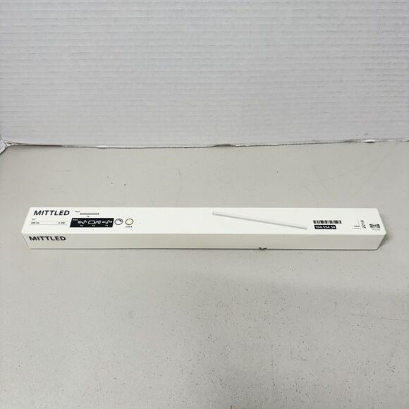IKEA MITTLED LED kitchen cntrtp lighting strip, dimmable white 15" 104.554.34 - Picture 1 of 6